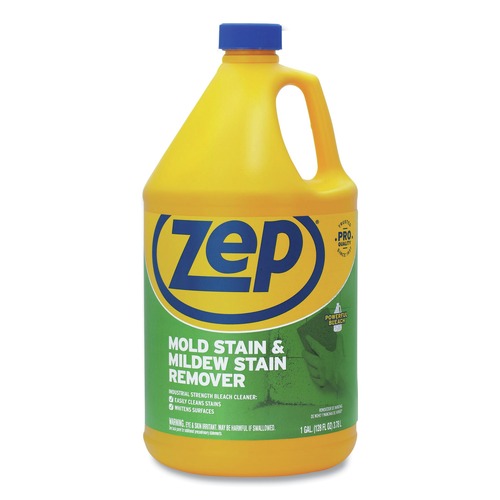 Disinfecting & Cleaning Solutions | Zep Commercial ZUMILDEW128 1 gal. Bottle Mold Stain and Mildew Stain Remover image number 0