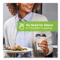 Cups | Dixie 5338DX PerfecTouch 8 oz.Paper Hot Cups - Coffee Haze Design (25/Sleeve, 20 Sleeves/Carton) image number 6