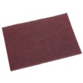 Scouring Pads & Sticks | Scotch-Brite PROFESSIONAL 7447 6 in. x 9 in. General Purpose Hand Pad - Maroon (60/Carton) image number 1