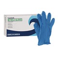 Food Service Disposable & Single Use Gloves | Boardwalk 395MBXA 5 mil. Disposable Powder-Free Nitrile Gloves - Medium, Blue (100/Box) image number 0