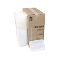 Food Containers & Lids | Pactiv Corp. NC868 Newspring VERSAtainer 8.8 in. x 6 in. x 2 in. Base/Lid Combo Microwavable Containers - White/Clear (150/Carton) image number 1