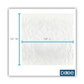 Paper Wraps | Dixie GRC1414 14 in. x 14 in. All-Purpose Dry Wax Paper Food Wrap - White (4000/Carton) image number 3