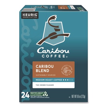  | Caribou Coffee 5000330135 Coffee K-Cups - Caribou Blend (24/Box)