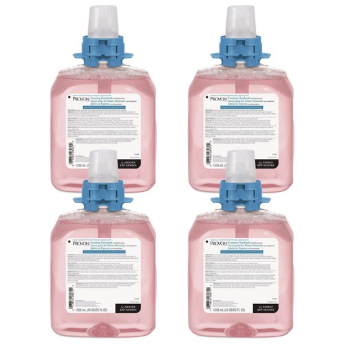 Soap Refills | PROVON 5185-04 1250 mL Refill Foaming Handwash with Advanced Moisturizers - Refreshing Cranberry (4/Carton) image number 0
