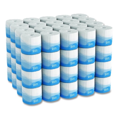 Floor Dusters & Accessories | Georgia Pacific Professional 18280/01 Pacific Blue Select 2-Ply Bathroom Tissue - White (550 Sheets/Roll, 80 Rolls/Carton) image number 0