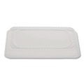 Food Containers & Lids | Handi-Foil HFA 2060DL Plastic Dome Lid for 1-lb. Oblong Pan 2060 - Clear (500/Carton) image number 1