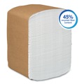 Dinner Napkins | Scott 98730 12 in. x 17 in. 1-Ply Full-Fold Dispenser Napkins - White (6000/Carton) image number 3