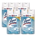 Disinfecting & Cleaning Solutions | LYSOL Brand 19200-99608 19 oz. Aerosol Spray Disinfectant Spray - Crisp Linen (4/Carton) image number 0