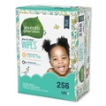 Hand Sanitizing Wipes | Seventh Generation 34219 7 in. x 7 in. Refill Free and Clear Baby Wipes - White Unscented (256/Pack) image number 1
