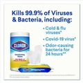 Cleaning Cloths & Wipes | Clorox 31430 8 in. x 7 in. 1-Ply Flex Pack Disinfecting Cleaning Wipes - Fresh Scent White (6/Carton) image number 7