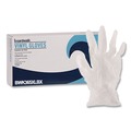 Food Service Disposable & Single Use Gloves | Boardwalk BWK365XLCT 2.6 mil 9.5 in. Long Powder-Free General Purpose Vinyl Gloves - Extra Large, Clear (100/Box, 10 Boxes/Carton) image number 1