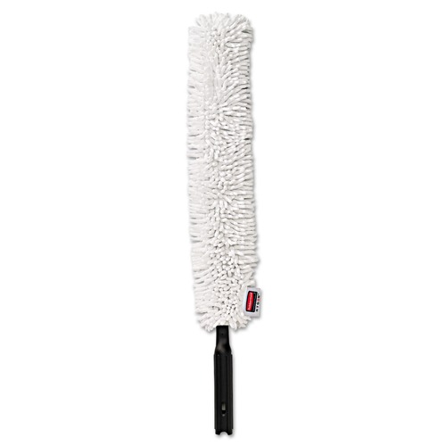 Dusters | Rubbermaid Commercial HYGEN FGQ85200WH00 28.38 in. Handle HYGEN Quick-Connect Flexible Dusting Wand image number 0