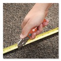 Knives & Multi-Purpose Tools | Great Neck 74201 3.5 in. Aluminum Handle Quick Change Lock Back Utility Knife - Orange image number 7
