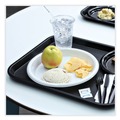 Plates | Boardwalk BWKPLHIPS10WH 10 in. Diameter Hi-Impact Plastic Dinnerware Plate - White (500/Carton) image number 7