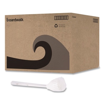 Boardwalk 528121 2 in. Cone Toilet Bowl Mop with 10 in. Handle - White (25/Carton)