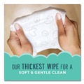 Hand Sanitizing Wipes | Seventh Generation SEV 34208CT 7 in. x 7 in. Free and Clear Baby Wipes - Unscented, White (12 Packs/Carton) image number 4