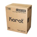 Cups | Karat C-KCP16W 16 oz. Double Poly Paper Cold Cups - White (1000/Carton) image number 0