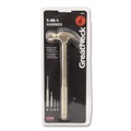 Hammers | Great Neck 19006 6.5 in. Long Nesting Handle 5-in-1 Carpenter's Hammer with 4 Screwdrivers - Gold image number 2