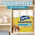 Perforated Roll & Hand Towels | Charmin 80370714 2-Ply Septic Safe Essentials Soft Bathroom Tissue - White (4 Packs/Carton) image number 2