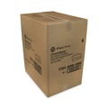 Food Containers & Lids | Pactiv Corp. YTH100980000 7.25 in. x 3 in. x 2 in. Single Tab Lock Hot Dog Foam Hinged Lid Containers - White (504/Carton) image number 4