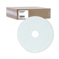 Floor Pads-Cleaning, Buffing & Polishing | Boardwalk BWK4018WHI 18 in. Diameter Polishing Floor Pads - White (5/Carton) image number 0