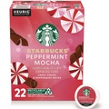 Coffee - Caffeinated | Starbucks 12437832 Coffee K-Cups - Peppermint Mocha (4/Carton) image number 3
