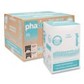 Straws/Stems/Sticks | phade 511167 7.75 in. PHA Wrapped Marine Biodegradable Straws - Ocean Blue (375/Box, 10 Boxes/Carton) image number 0