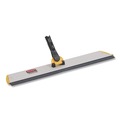 Floor Dusters & Accessories | Rubbermaid Commercial HYGEN FGQ57000YL00 24w x 4-1/2d HYGEN Quick Connect Aluminum S-S Squeegee Frame - Yellow image number 1