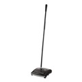 Sweepers | Rubbermaid Commercial FG421588BLA 44 in. Handle Brushless Mechanical Sweeper - Black/Yellow image number 0