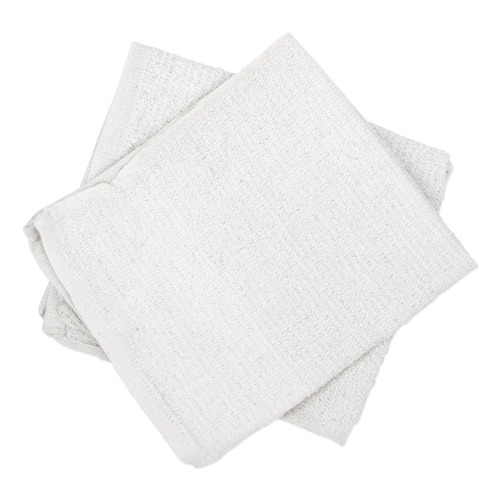Cleaning Cloths & Wipes | HOSPECO 536-60-5DZBX Cotton Counter Cloth/Bar Mop - White (60/Carton) image number 0