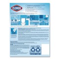 Cleaning Cloths & Wipes | Clorox 30112 7 in. x 8 in. 1-Ply Disinfecting Wipes - Fresh Scent/Citrus Blend, White (35/Canister, 3 Canisters/Pack) image number 2