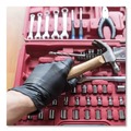 Food Service Disposable & Single Use Gloves | Ammex GPNB49100 5 mil Industrial Powder-Free Nitrile Gloves - XX-Large, Black (1000/Carton) image number 0