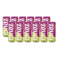 Energy Drinks | Zevia 01952-12 12 oz Can Raspberry Lime Zero Sugar Naturally Sweetened Energy Drink (12/Carton) image number 0