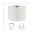 Perforated Roll & Hand Towels | Boardwalk BWK45XTRA 2-Ply OptiCore Green Xtra Septic Safe Controlled Bath Tissue - White (36/Carton) image number 2