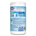 Cleaning Cloths & Wipes | Clorox 01656 7 in. x 8 in. 1-Ply Disinfecting Wipes - Fresh Scent, White (450/Carton) image number 3