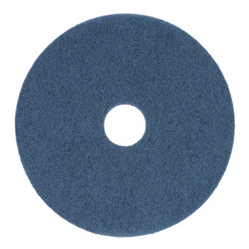 Boardwalk BWK4016BLU 16 in. Diameter Scrubbing Floor Pads - Blue (5/Carton)