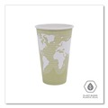 Cups | Eco-Products EP-BHC16-WAPK 16 oz. World Art Renewable and Compostable Paper Hot Cups - Moss (50/Pack) image number 3