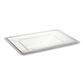 Perforated Roll & Hand Towels | Rubbermaid Commercial FG330200CLR 26 in. x 18 in. Food/Tote Box Lids - Clear image number 2