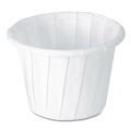 Cups | SOLO 075-2050 ProPlanet Seal 0.75 oz. Paper Portion Cups - White (250/Bag, 20 Bags/Carton) image number 0