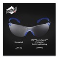 Eye Protection | 3M S1101SGAF Solus 1000 Series Safety Glasses - Blue Plastic Frame Clear Polycarbonate Lens image number 1
