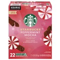 Coffee - Caffeinated | Starbucks 12437832 Coffee K-Cups - Peppermint Mocha (4/Carton) image number 0