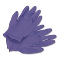 Exam & Surgical Gloves | Ansell 55082 6 mil Thick 9.5 in. Long Powder-Free PURPLE NITRILE Exam Gloves - Medium, Purple (100/Box) image number 1
