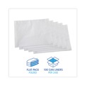 Low-Density Trash Bags | Boardwalk H7658EWK 38 in. x 58 in. 60 gal. 0.7 mil Linear Low Density Industrial Can Liners - White (100/Carton) image number 4