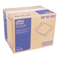 Dinner Napkins | Tork NP5240C 2-Ply 15 in. x 16.25 in. Advanced Dinner Napkins - White (8/Carton) image number 1