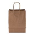 Shopping Bags | Kari-Out 1200050 8 in. x 5 in. x 11 in. Twisted-Paper Handles Kraft Paper Bags - Natural (250/Carton) image number 0