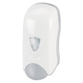 Soap Dispensers | Impact 9325 Foam-eeze 1000 mL 4.88 in. x 4.75 in. x 11 in. Bulk Foam Soap Dispenser with Refillable Bottle - White/Gray image number 0