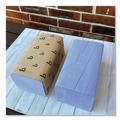 Perforated Roll & Hand Towels | Boardwalk BWK6191 9.05 x 10 Windshield Paper Towels - Blue (9/Carton) image number 6