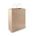 Cleaning Cloths & Wipes | Cosco 091566 12 in. x 6.5 in. x 17 in. Premium Shopping Bag - Brown (50/Box) image number 0