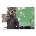 Head & Face Protection | Ergodyne 16821 N-Ferno 6821 One Size Fits Most Polyester Fleece Balaclava Face Mask - Black image number 3