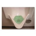 Toilet & Urinal Deodorizers | Boardwalk WCBX-P-010I010I-02-AAS80- 0.11 oz WCBasix Urinal Screen - Cucumber Twist Scent, Green (10/Box) image number 1